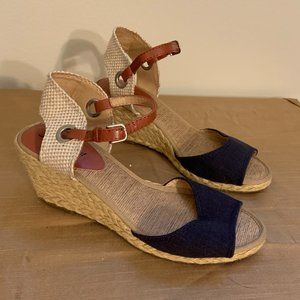 Lucky Brand Kyndra Open Toe Wedge Sandals